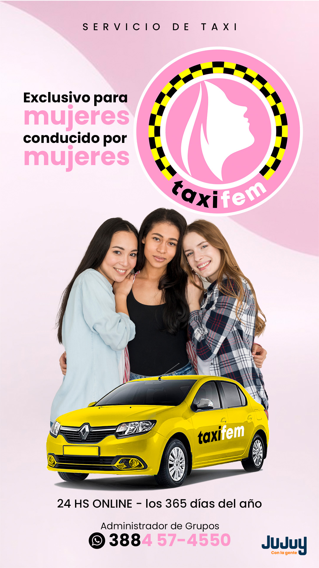 TAXIFEM Servicio de Taxi - Exclusivo para Mujeres 