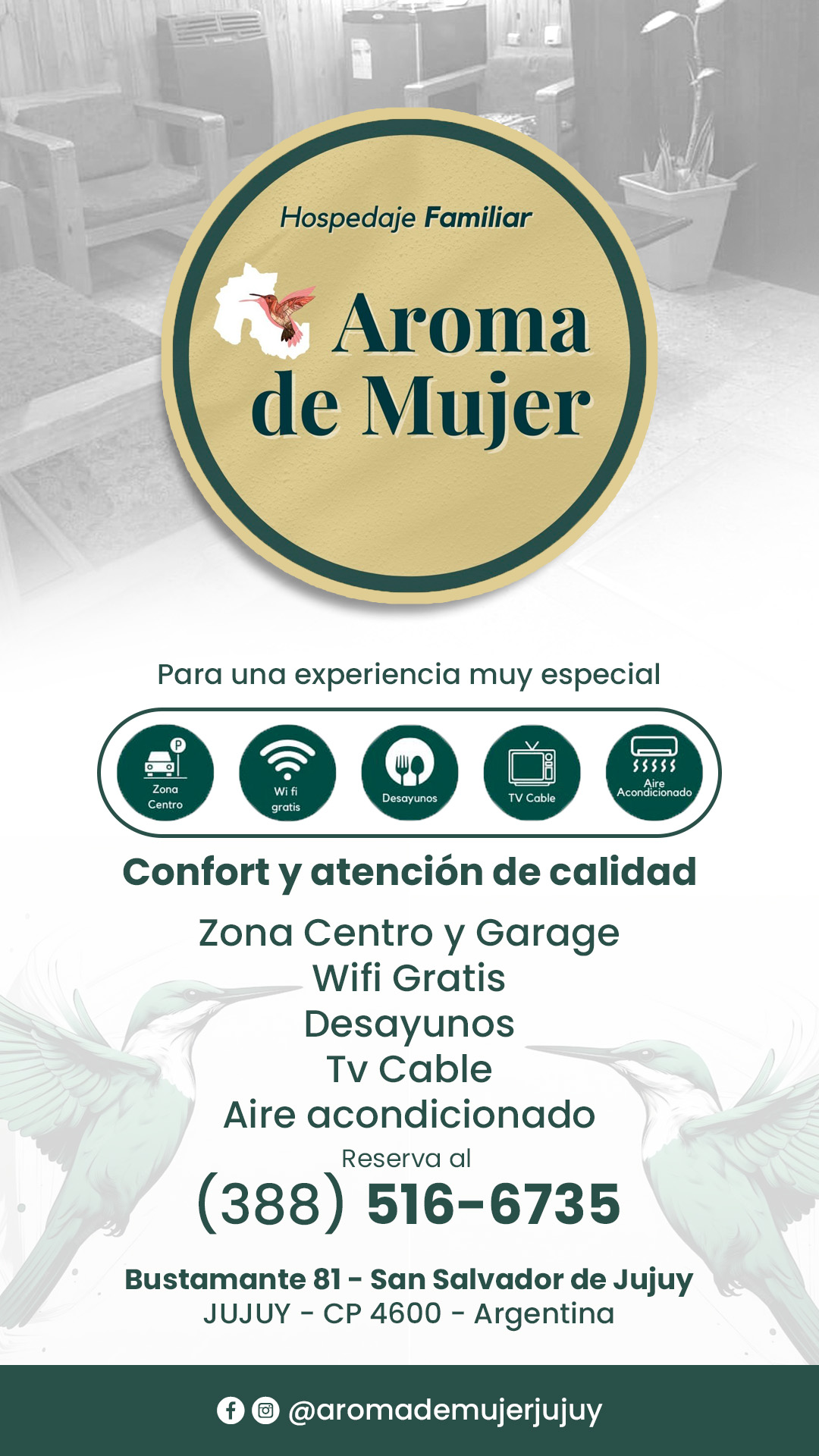 Hospedaje Familiar Aroma de Mujer
