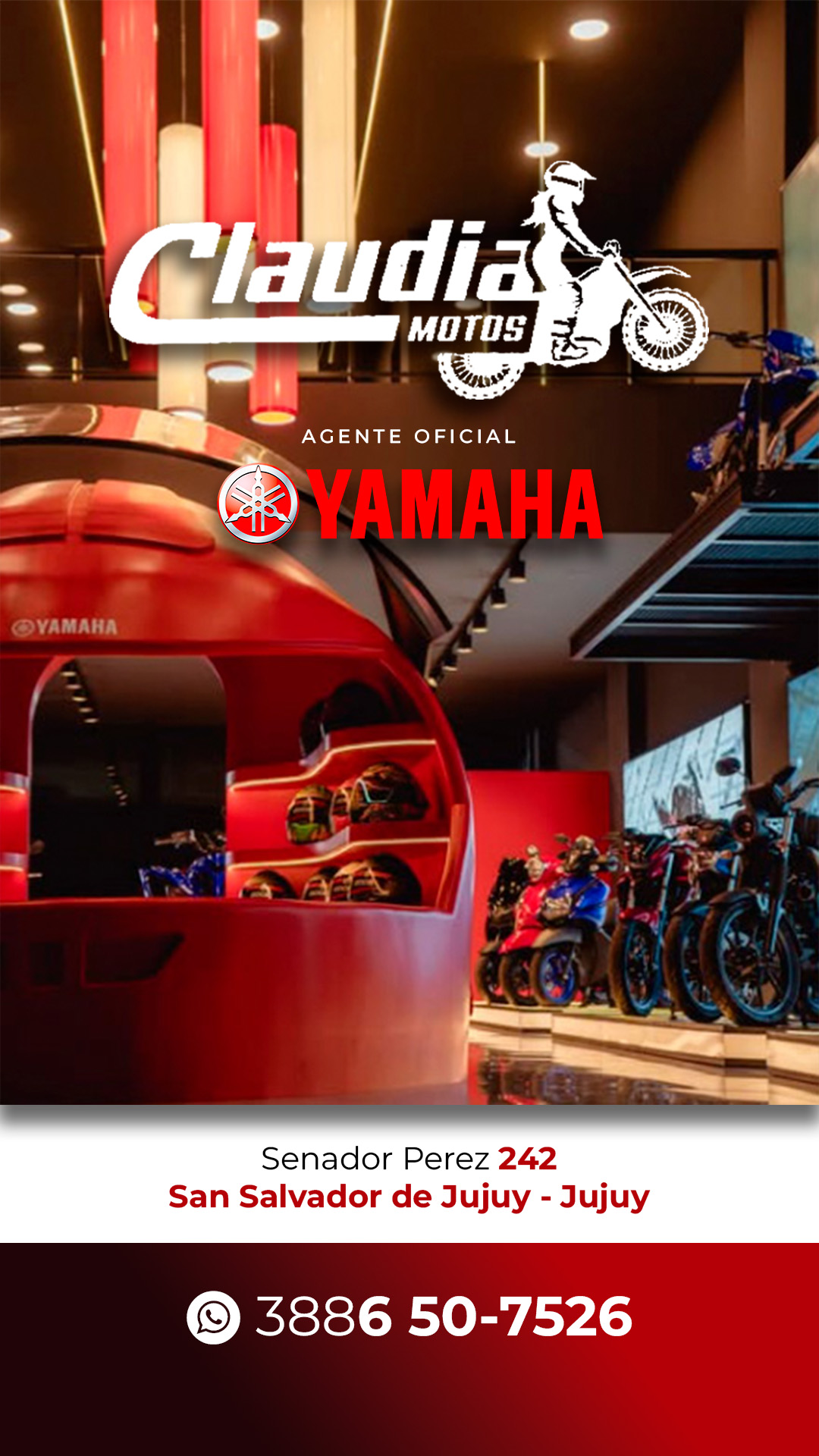 CLAUDIA MOTOS (CONCESIONARIO OFICIAL DE YAMAHA)