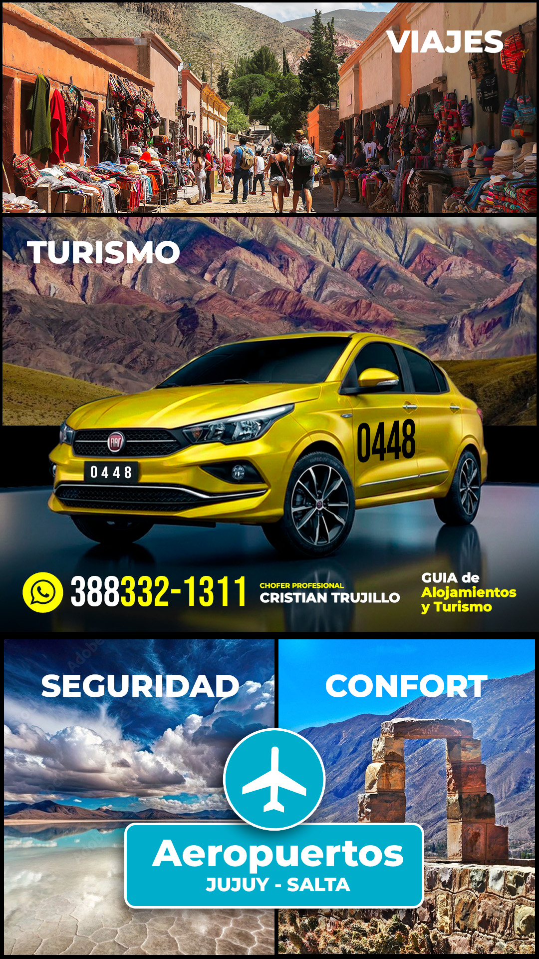 Servicio de Taxi Lic.448 - Chofer Cristian Trujillo